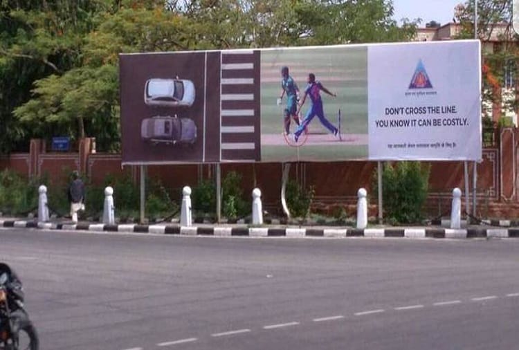 these hilarious ad-s by traffic police jaipur are so creative highly praise by people 