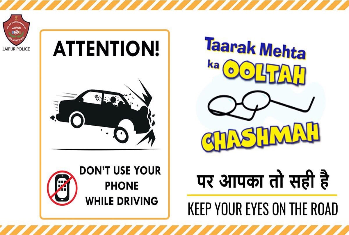 these hilarious ad-s by traffic police jaipur are so creative highly praise by people 