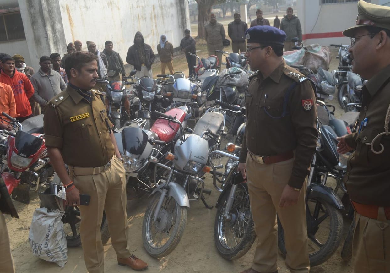 14 thieves arrested, 56 vehicles recovered