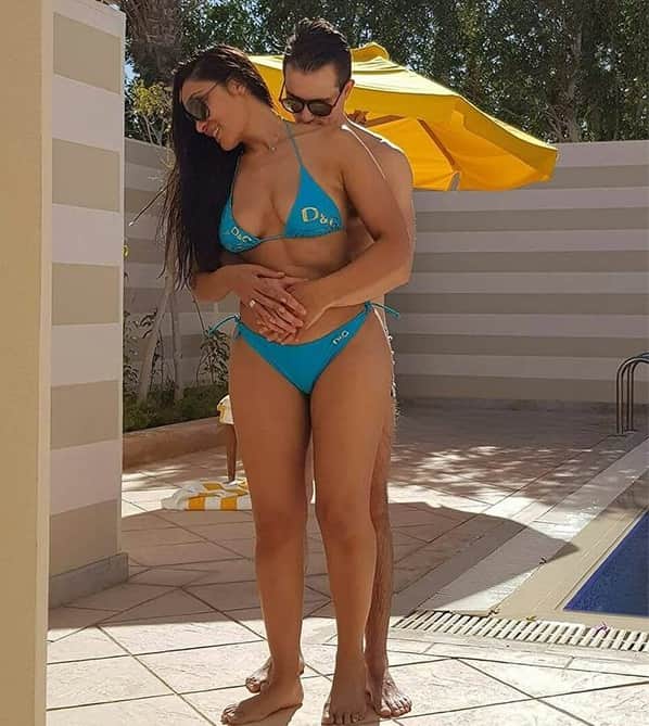 sofiya hayat honeymoon photo leak on social media
