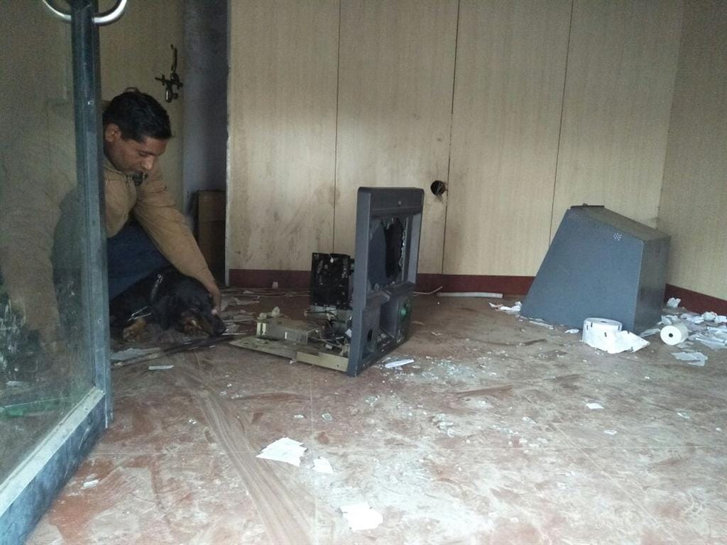 sbi atm loot in kathua jammu kashmir