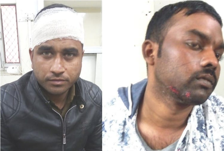 attack on constables in lucknow