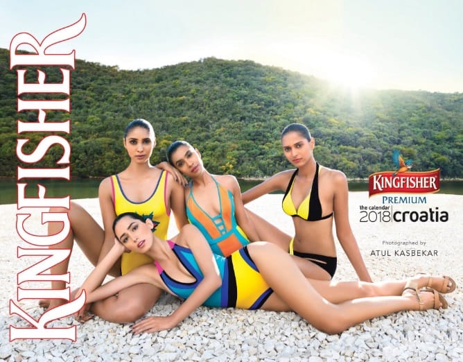 Kingfisher Calendar 2018 bold photo shoot goes viral on internet 
