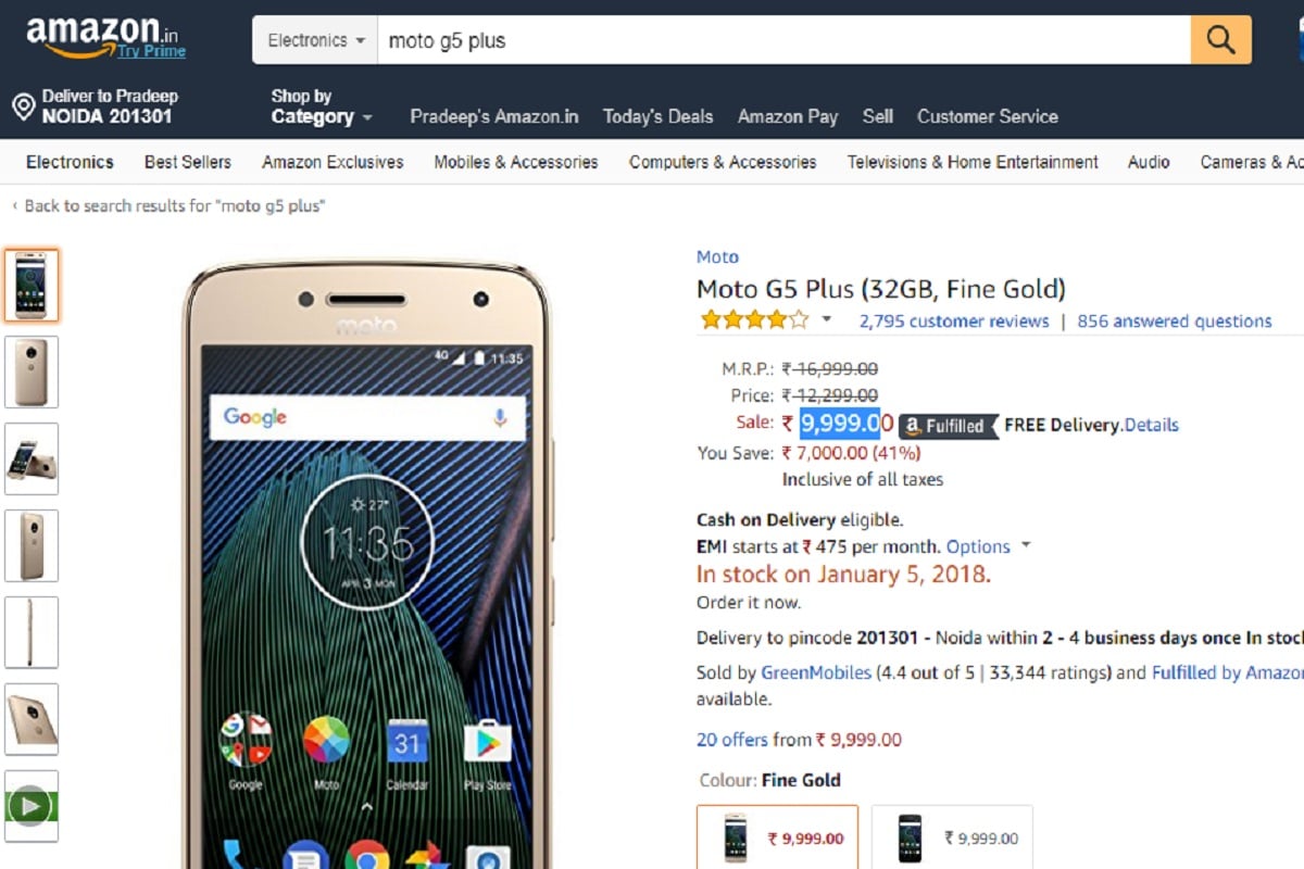 Moto G5 Plus