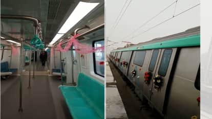 TRAIL RUN BEGINS ON NOIDA GREATER NOIDA METRO ROUTE