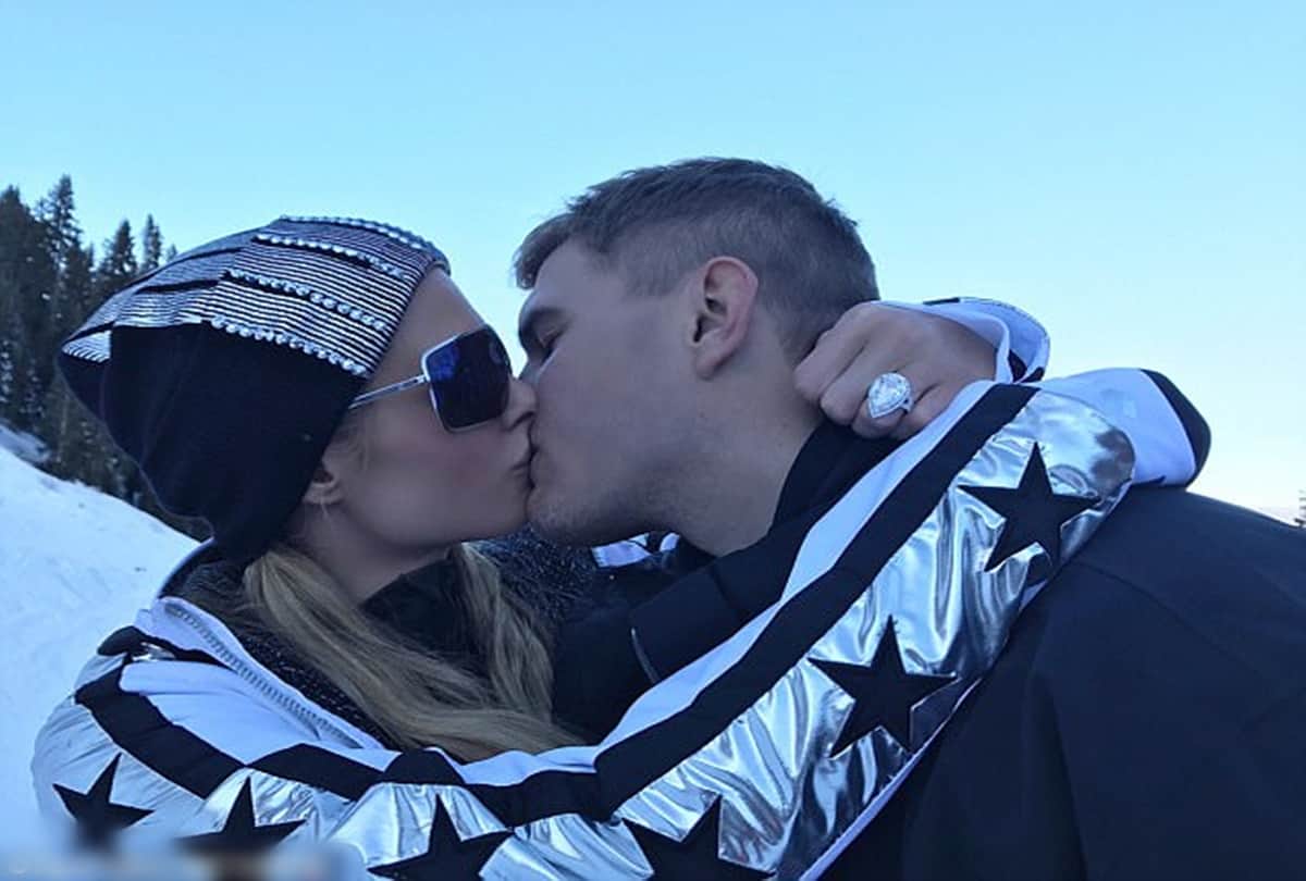 Paris Hilton engaged with her boyfriend Chris zylka