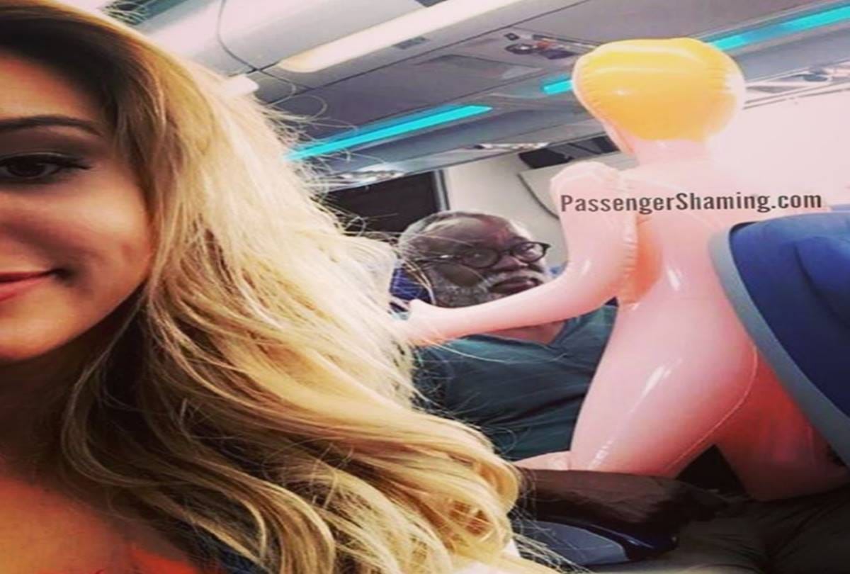 These passengers shaming images just for laugh