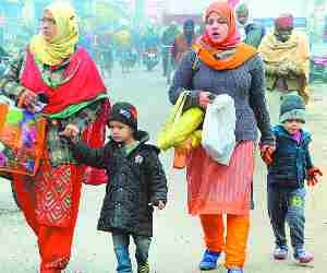 Mercury dips to 6 degree centigrade