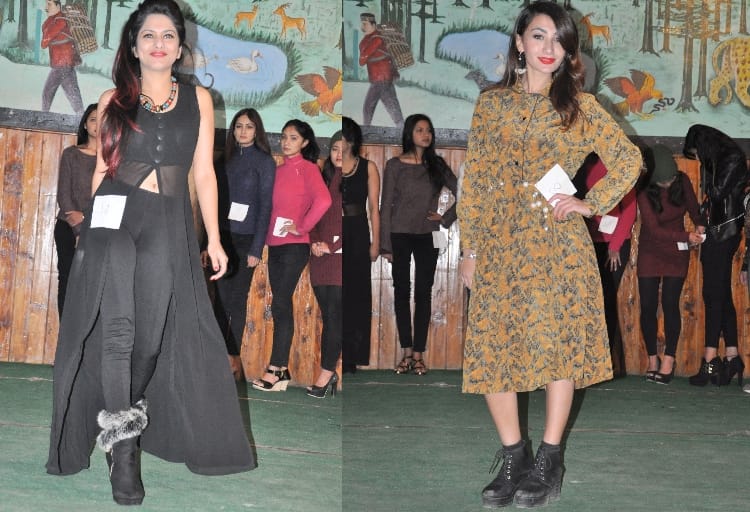 manali winter queen 2018 models catwalk on ramp  