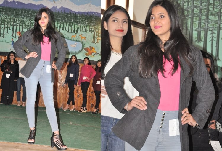 manali winter queen 2018 models catwalk on ramp  