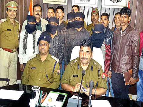 vehicle thieves arrested