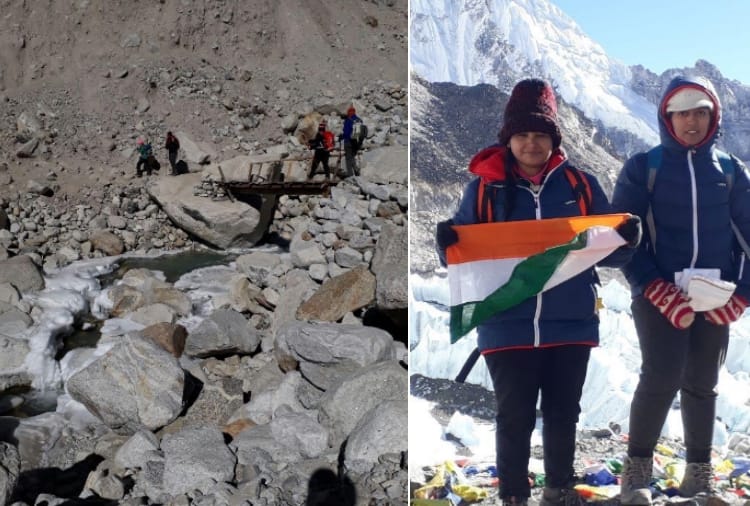 poorva dhavan hosted tiranga at everest base camp