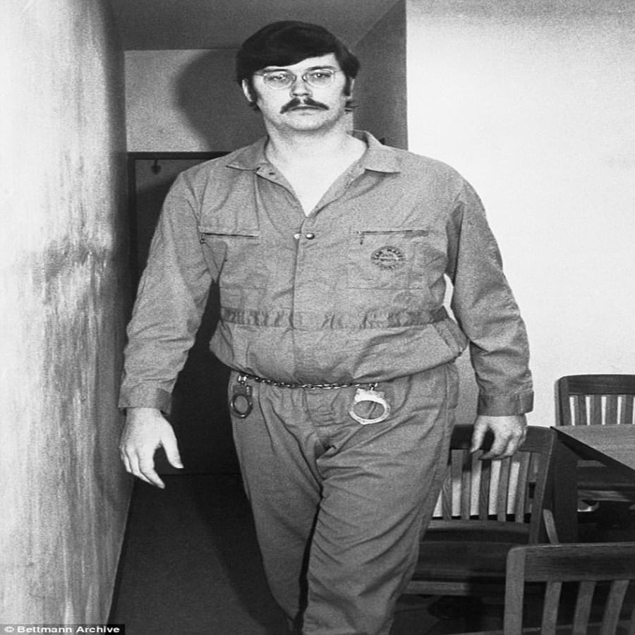 American serial killer Edmund Kemper who killed 10 including his family members