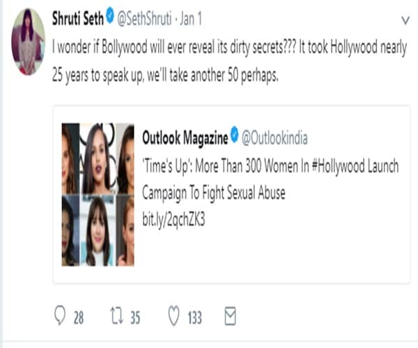 TV actress Shruti Seth talks about Bollywoods stance on sexual harassmentम