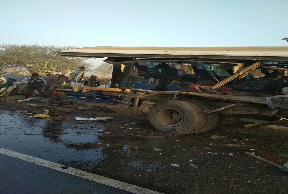 rajasthan horrible road accident in sikar 
