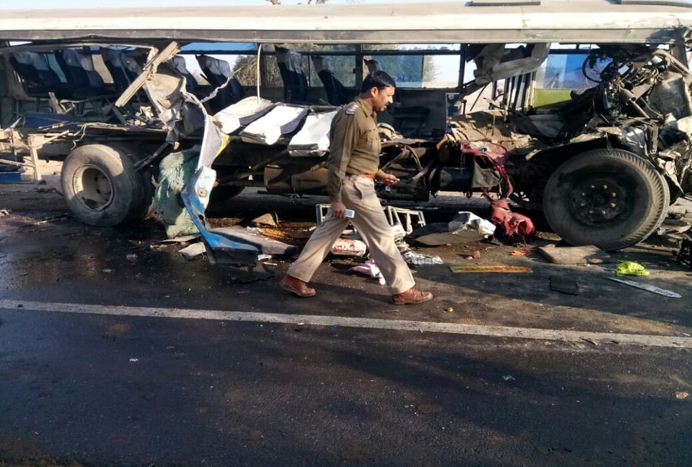 rajasthan horrible road accident in sikar 