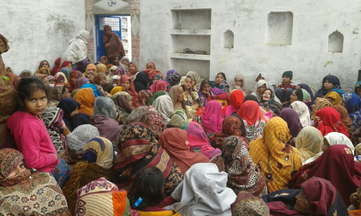 dead body of man murdered in palwal reached shikohabad