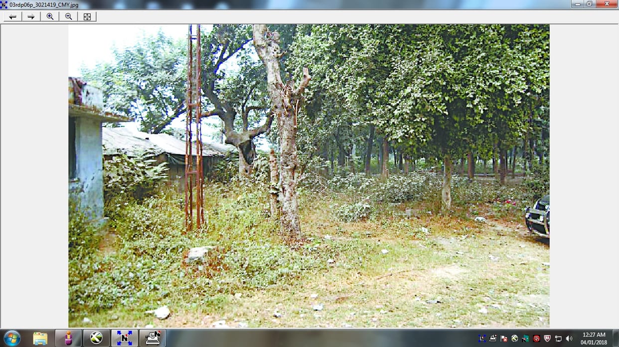 Temporary parking will be built on the land of irrigation department