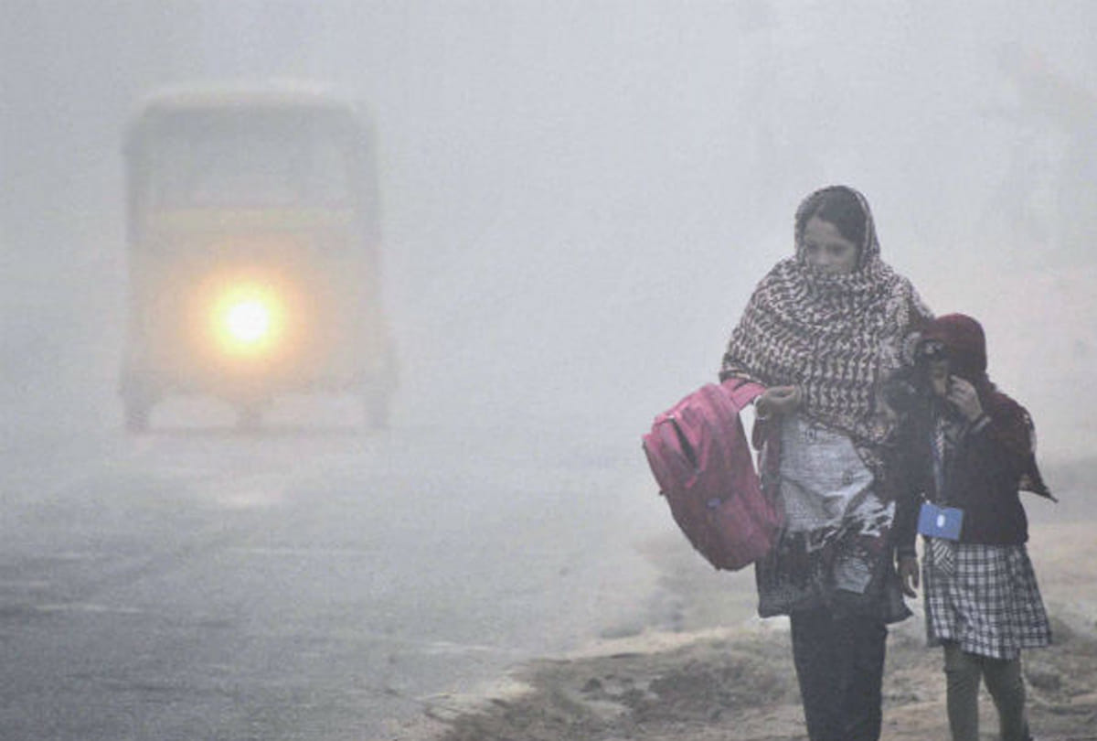 due to cold 58 died