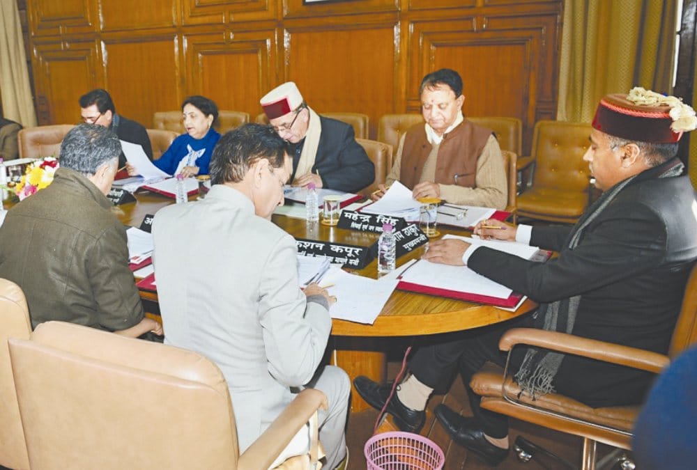 himachal government calls emergency in meeting