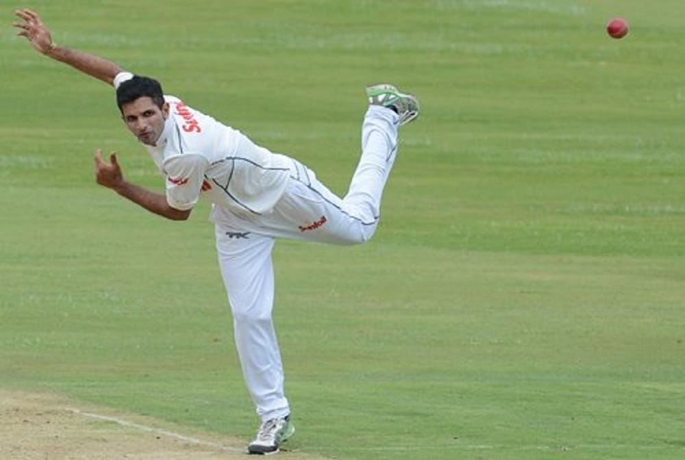 south Africa pace bowler Vernon Philander says Keshav Mahraj is a world-class spinner