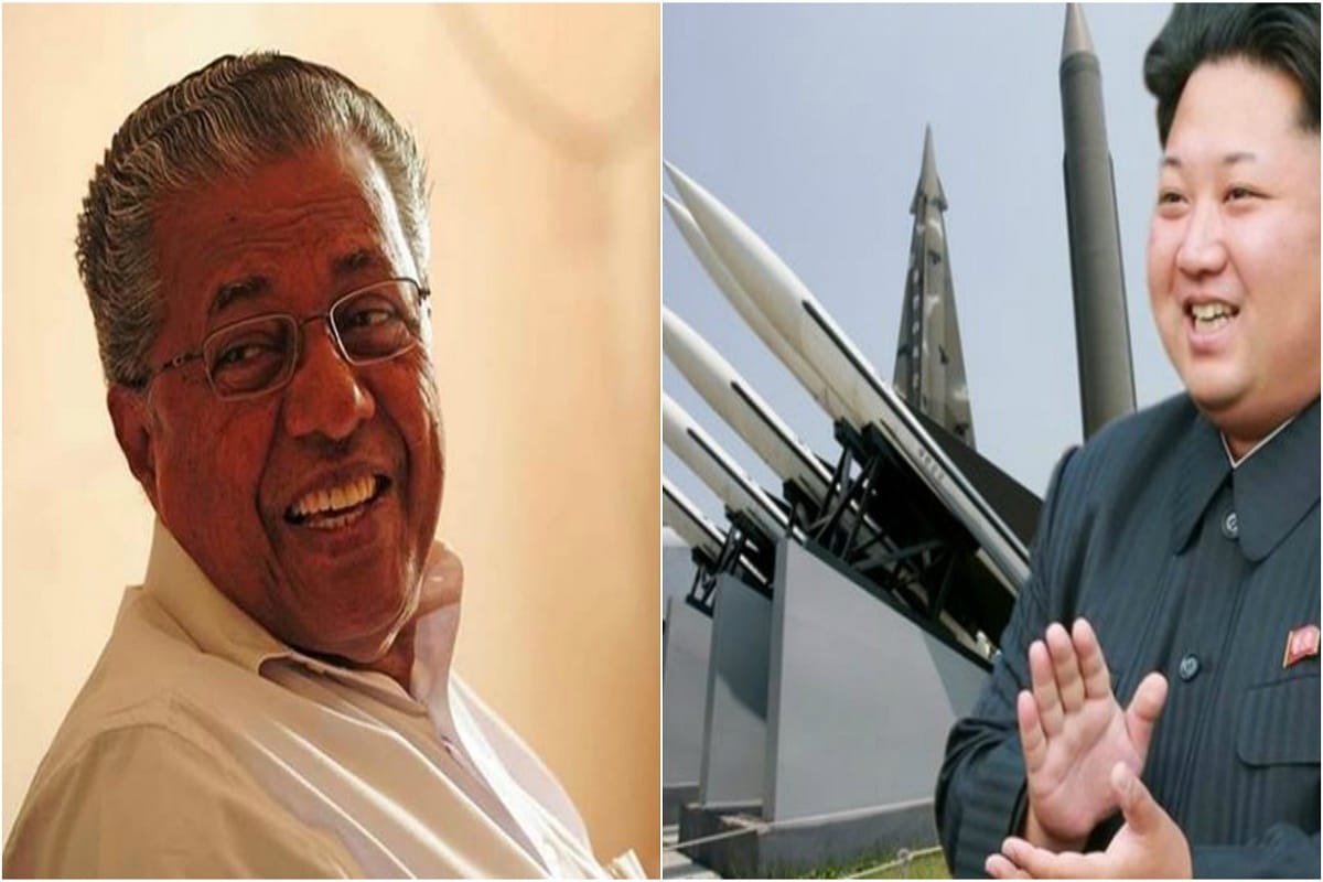 Kim jong un have guts to counter America says Kerala CM Pinarayi Vijayan