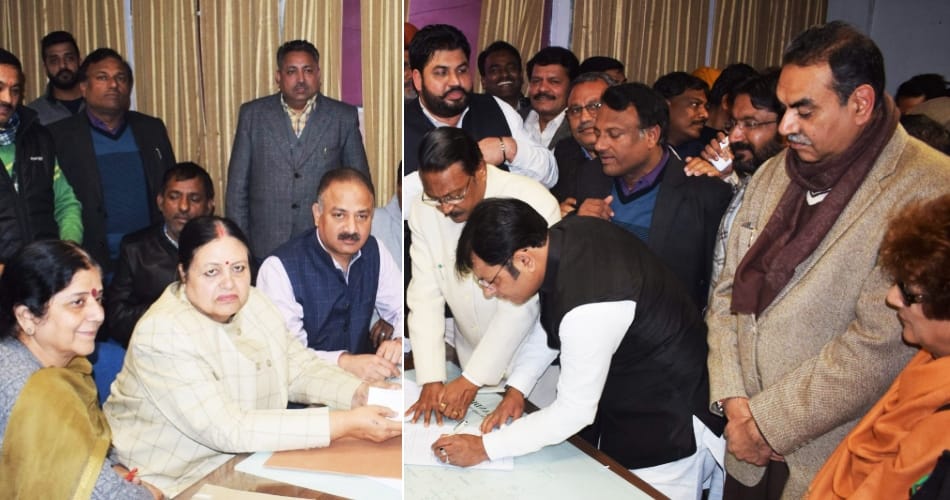 Mayor Asha Jaswal filed nomination against party's decision