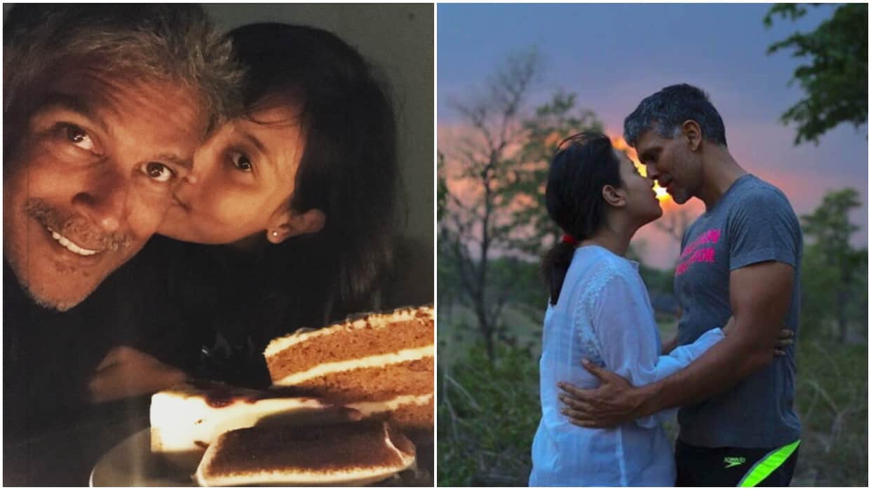 milind soman and wife ankita konwar honeymoon pics