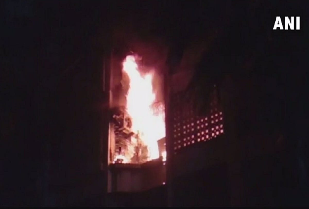 Mumbai: Fire broke out at Maimoon building in Marol, 4 Dead and 7 injured persons