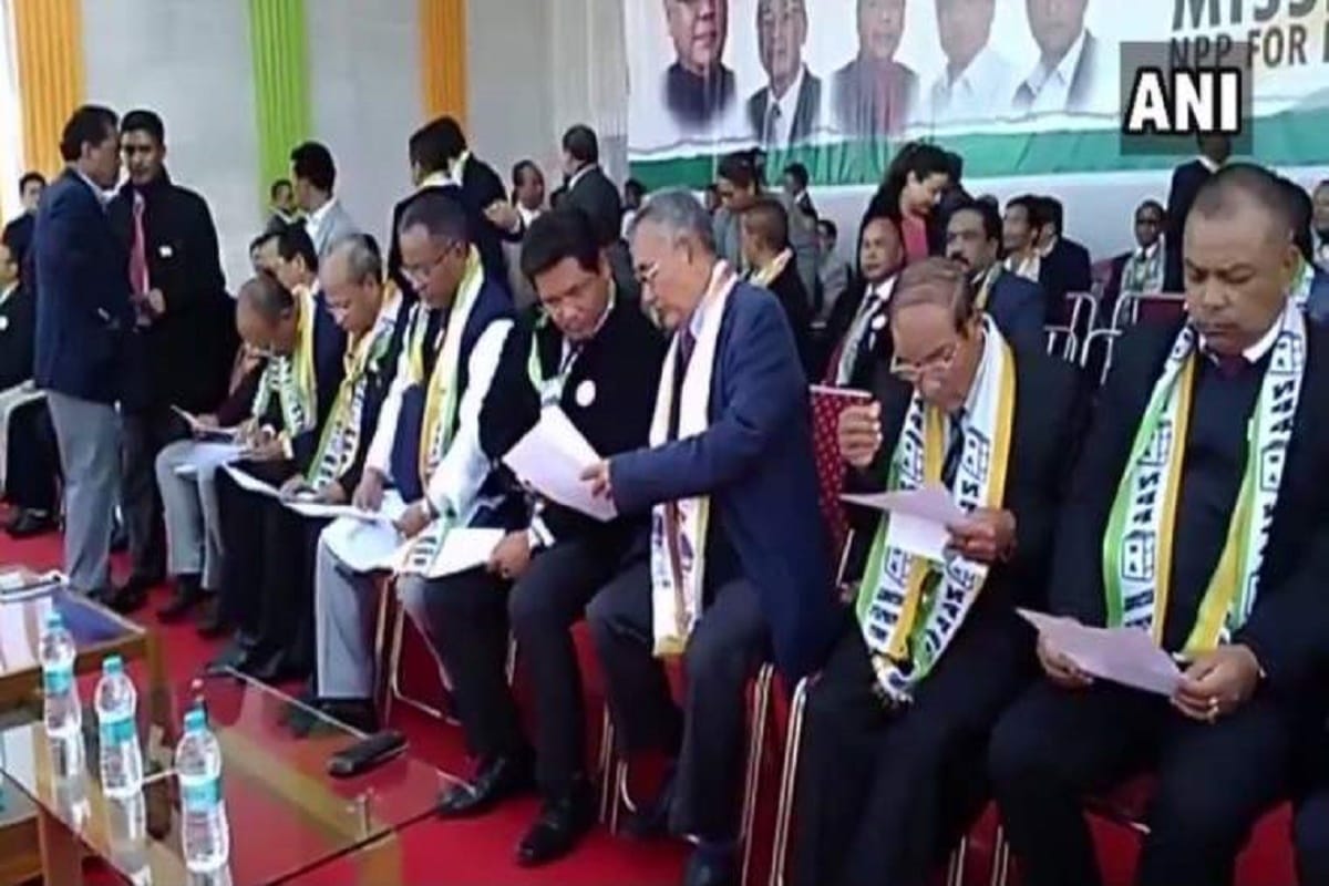 Meghalya: Five Congress MLA joins npp ahead of assembly election 
