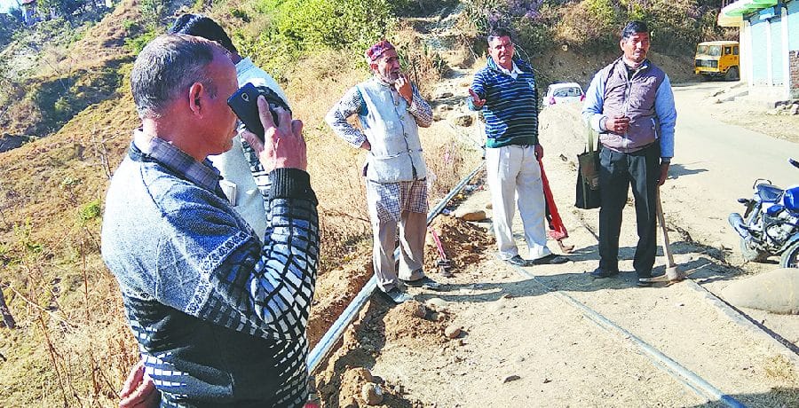 धर्मपुर को मेवा लगवालती पेयजल योजना के साथ जोड़ने पर विवाद