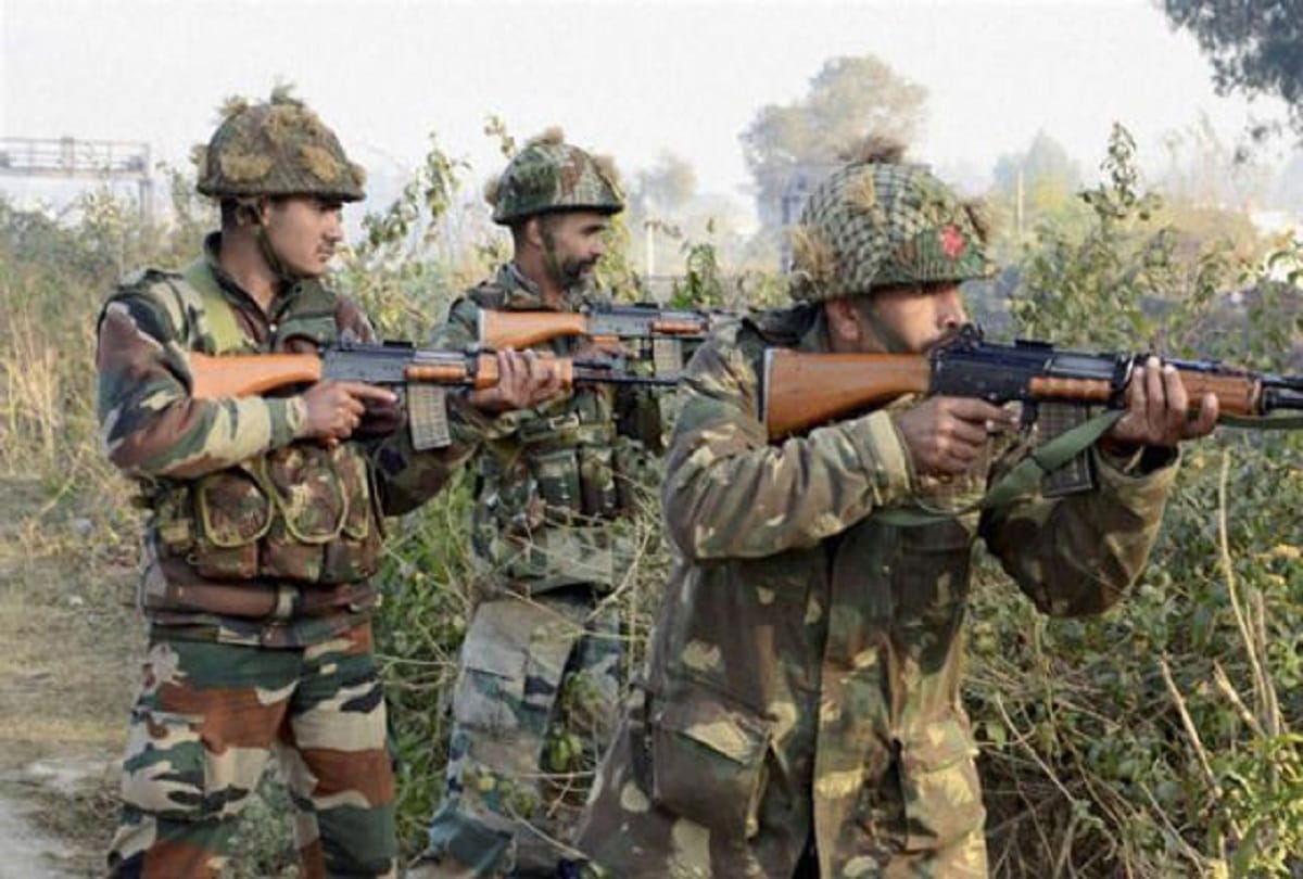 One intruder gunned down by BSF at Arnia area of Jammu and Kashmir RS Pura sector