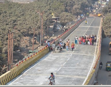 Preparations for inauguration of Shyamat ganj flover is on full swing