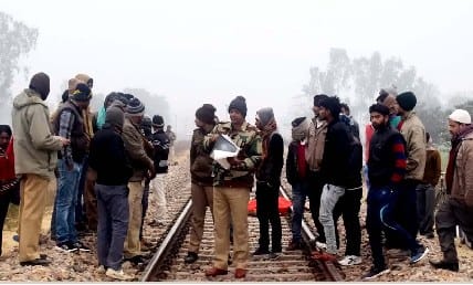 Two track mentainer crushed to death by speedy train