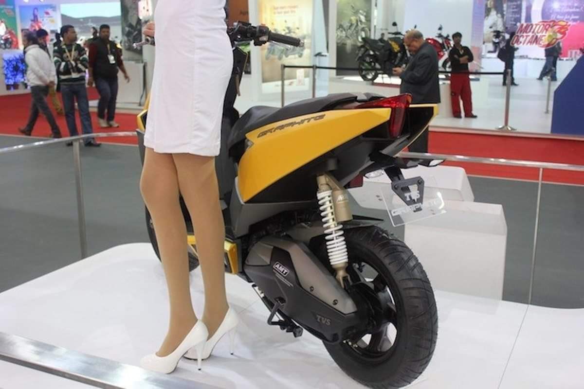 TVS Graphite 125cc performance scooter Soon to launch