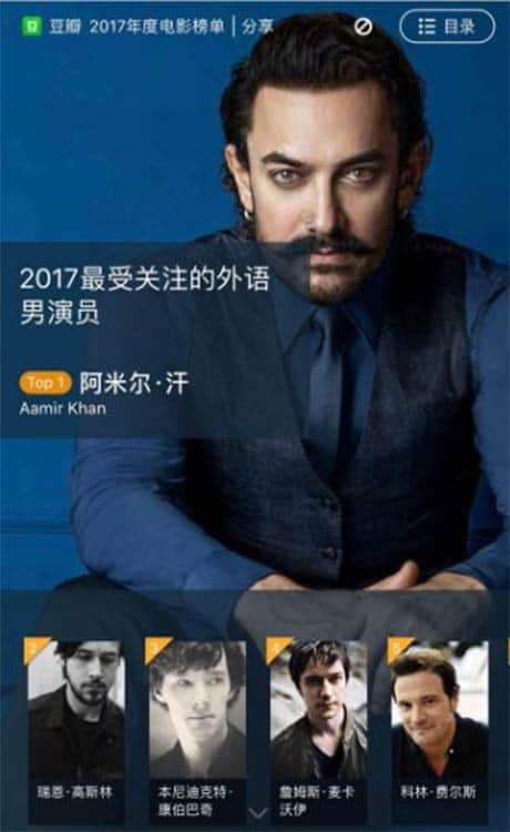 film dangal starrer aamir khan becomes no 1 foreign action on imdb china