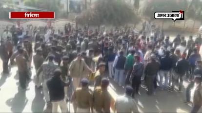 Watch: ABVP creates ruckus after Saint Mary College denies permission for 'Aarti' of Bharat Mata