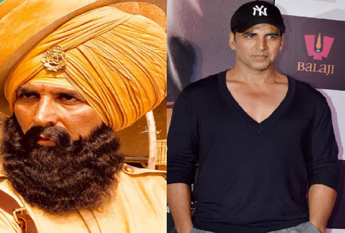 Akshay Kumar shared first look of upcoming film Kesari on twitter 