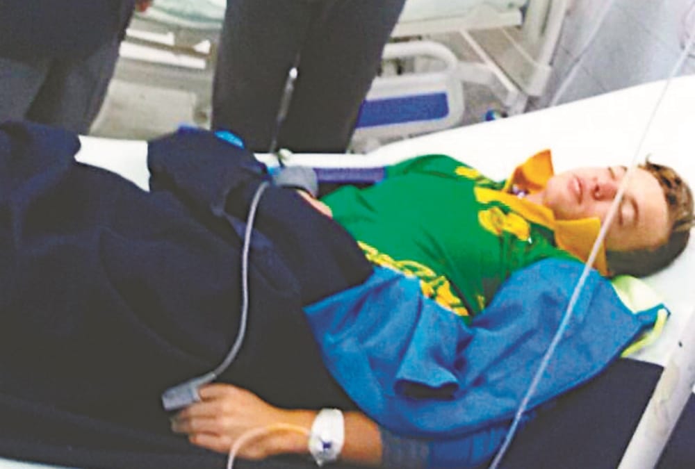 three cricketers of south africa hospitalised in KGMU.