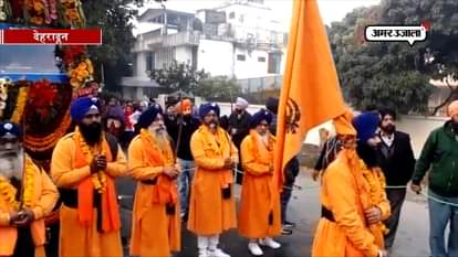 nagar kirtan in dehradoon on guru gobind singhs 351th prakash festival