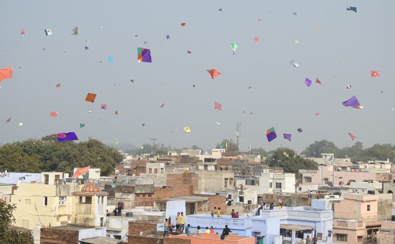 rajashan jaipur a man died due to chinese dor 