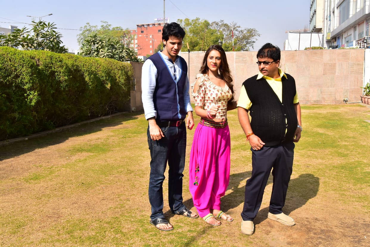 Jijaji Chhat Per Hain team came to jaipur