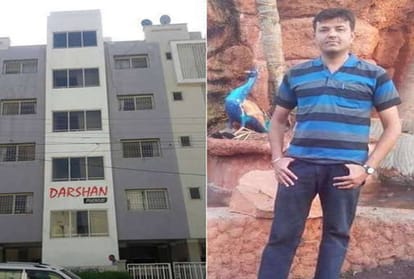 Son killed her mother in Rajkot, allegedly throws off terrace, watch viral video