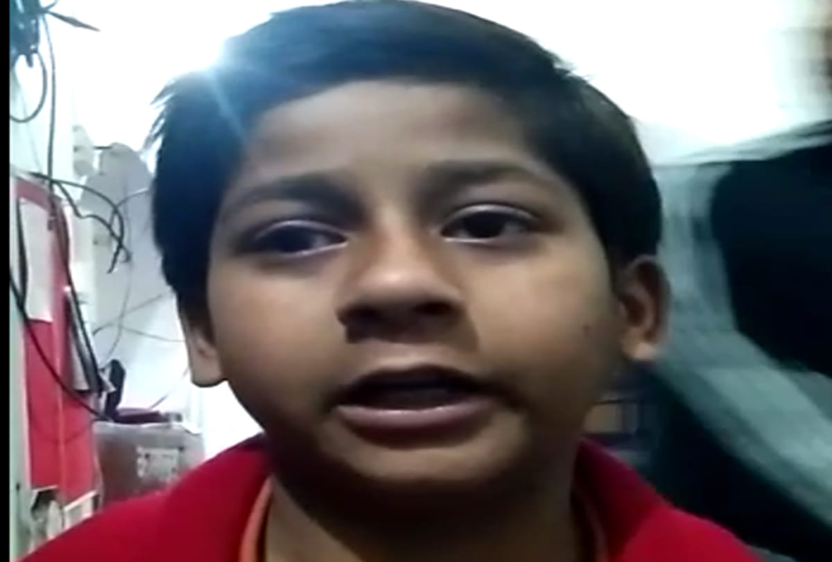 son reached in police station and did complaint against his father