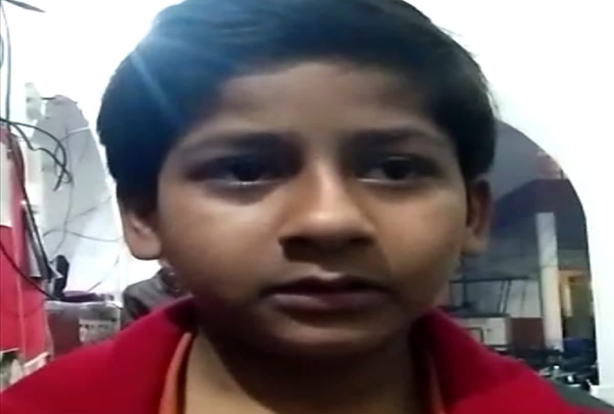 son reached in police station and did complaint against his father