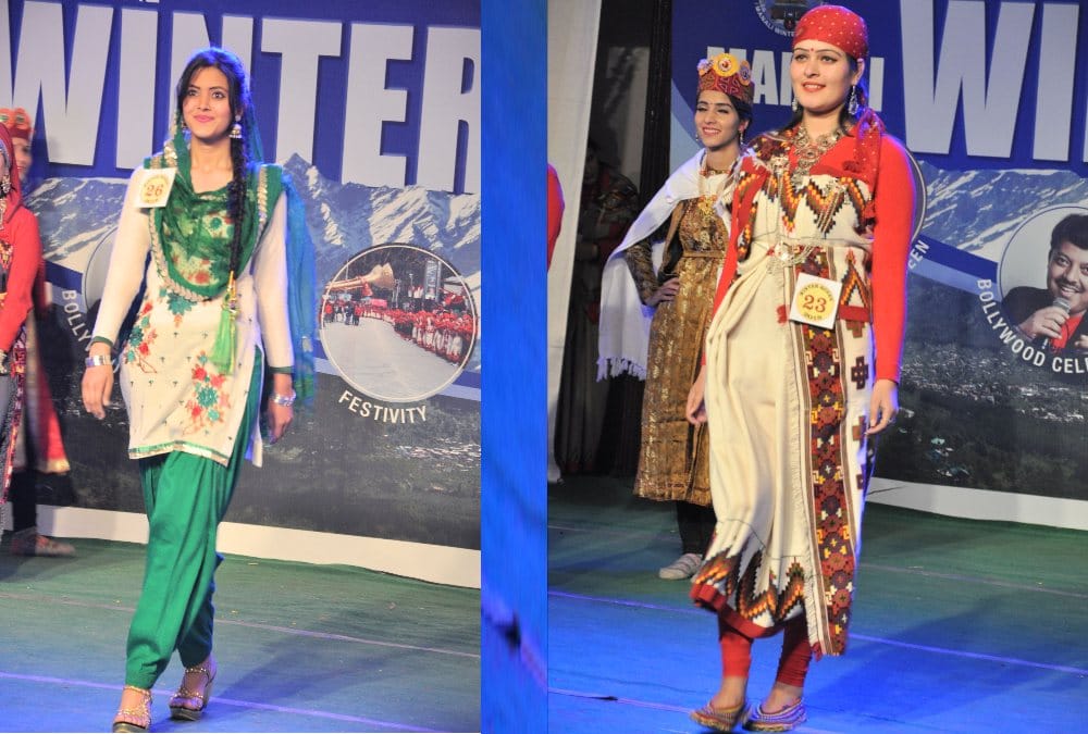manali winter queen 2018 third day rounds