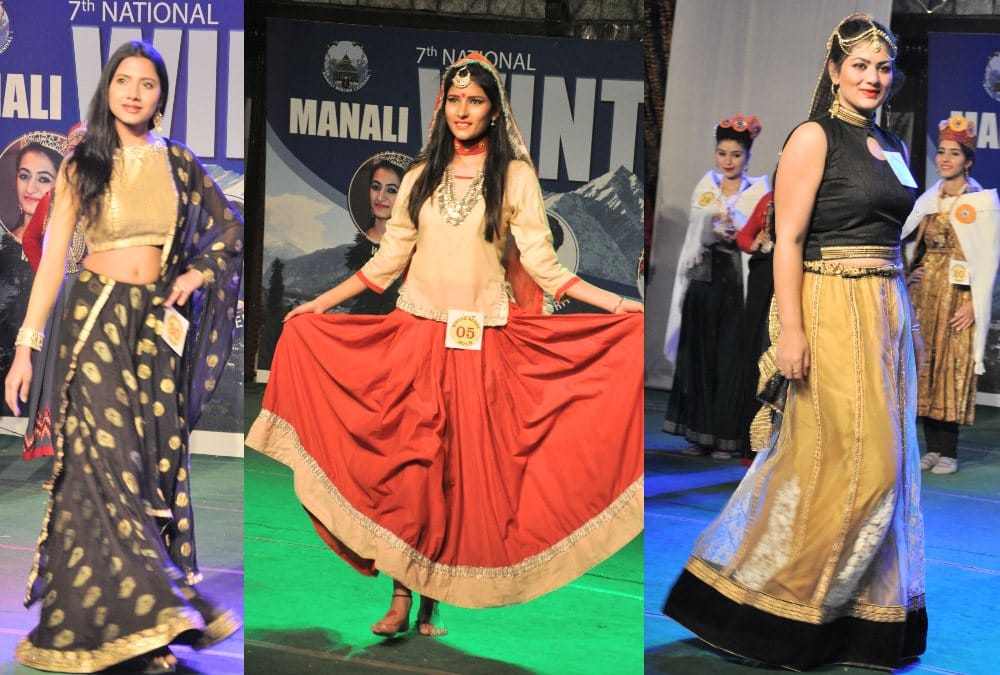 manali winter queen 2018 third day rounds