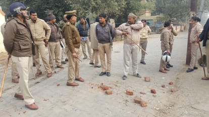 mathura farmers protest on gokul bairaj