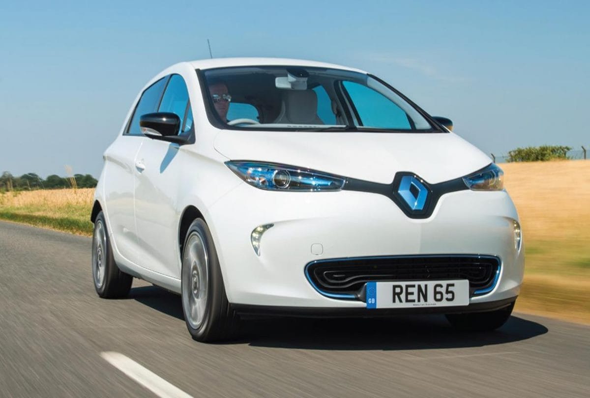 Renault Zoe electric car spotted testing in India