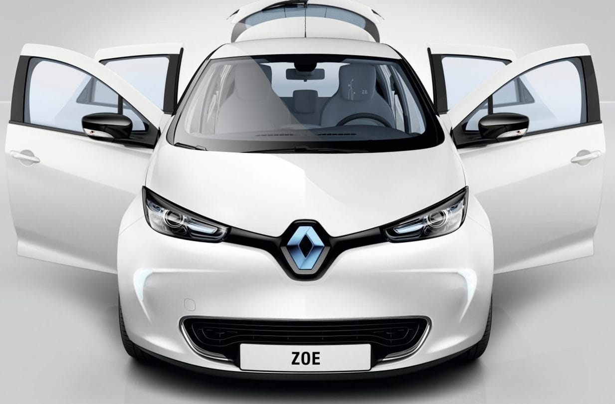 Renault Zoe electric car spotted testing in India